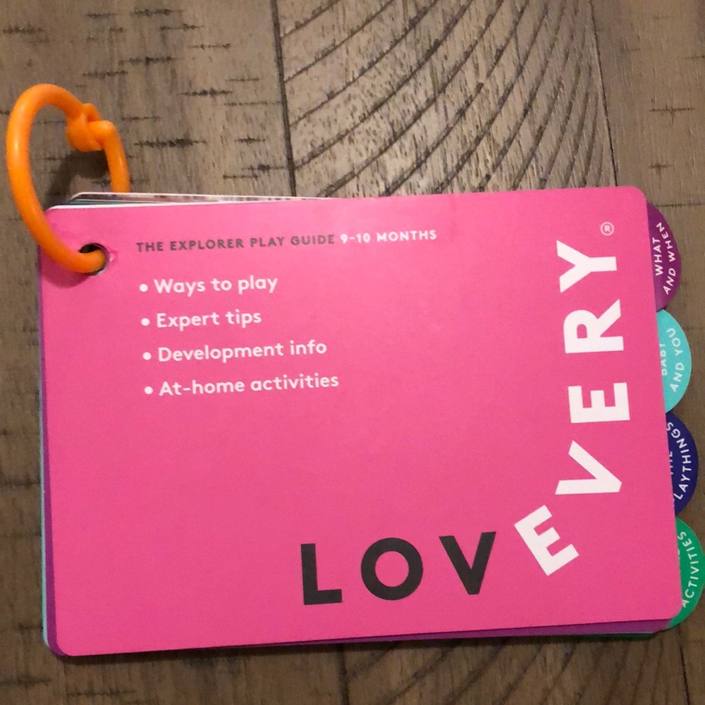 Lovevery The Explorer 9-10 Month Play Guide